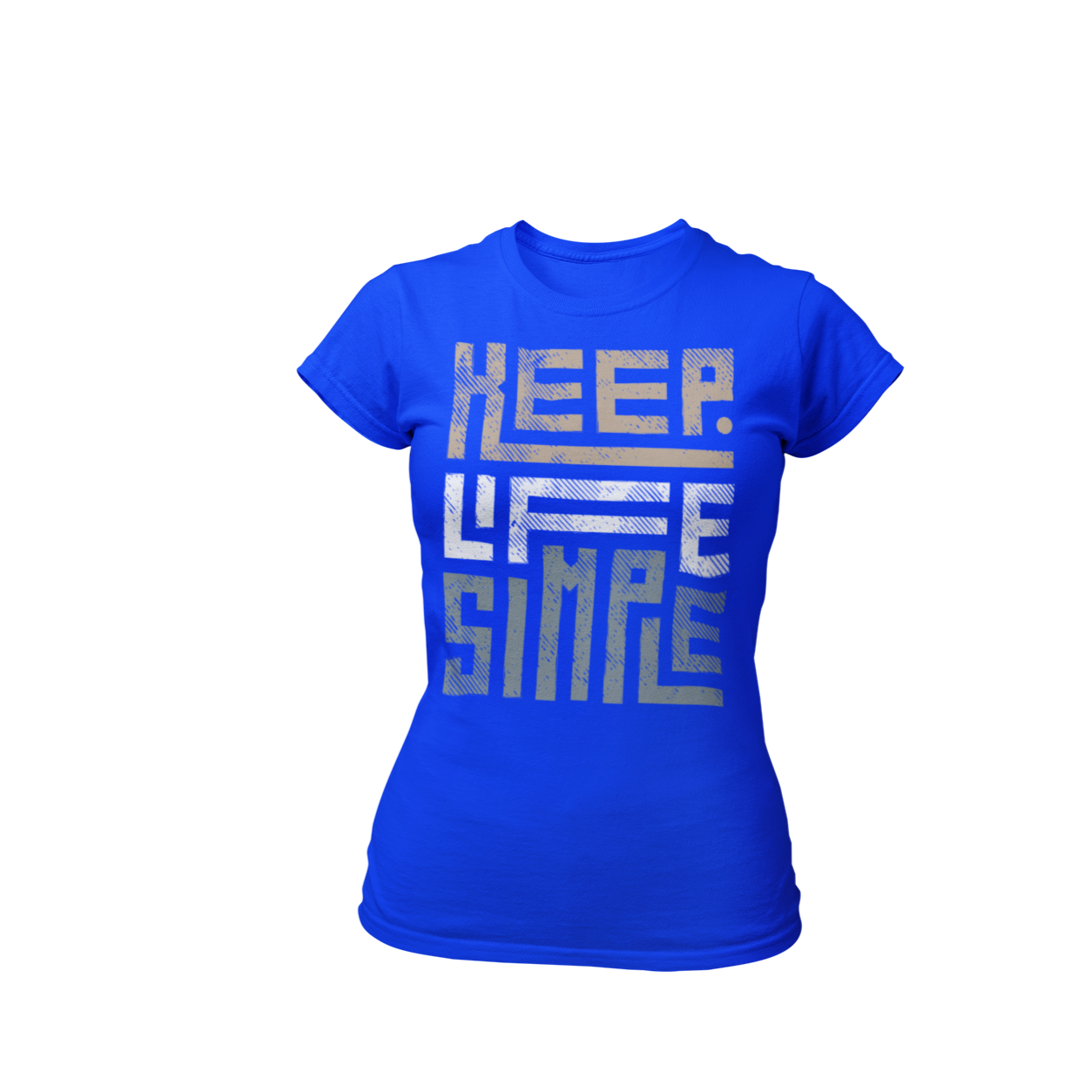 Black Keep Life Simple Shirt by Made Inc 