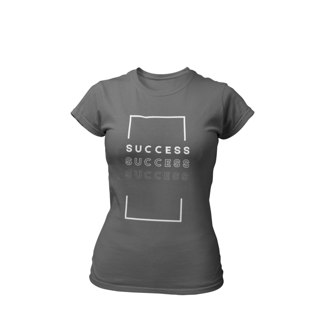 Gray Women's Layered Success Shirt by Made Inc 